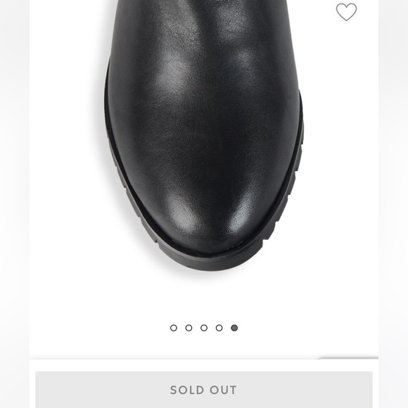 New in box, Karl Lagerfeld Paris size 6.5 Shay Black Soft Calf boots. - Picture 5 of 8